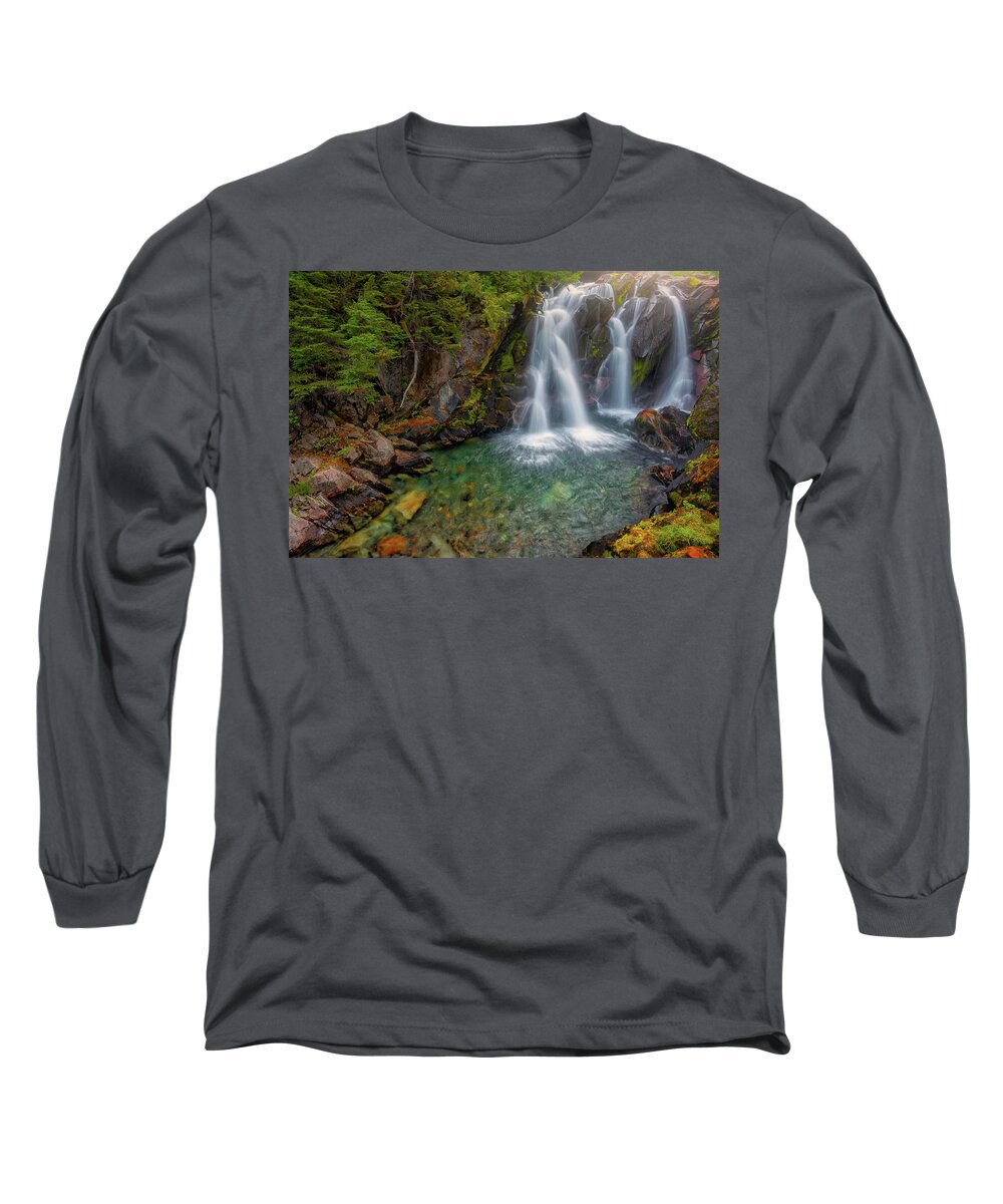 Washington State Long Sleeve T-Shirt featuring the photograph Rubies in the Sun by Darren White