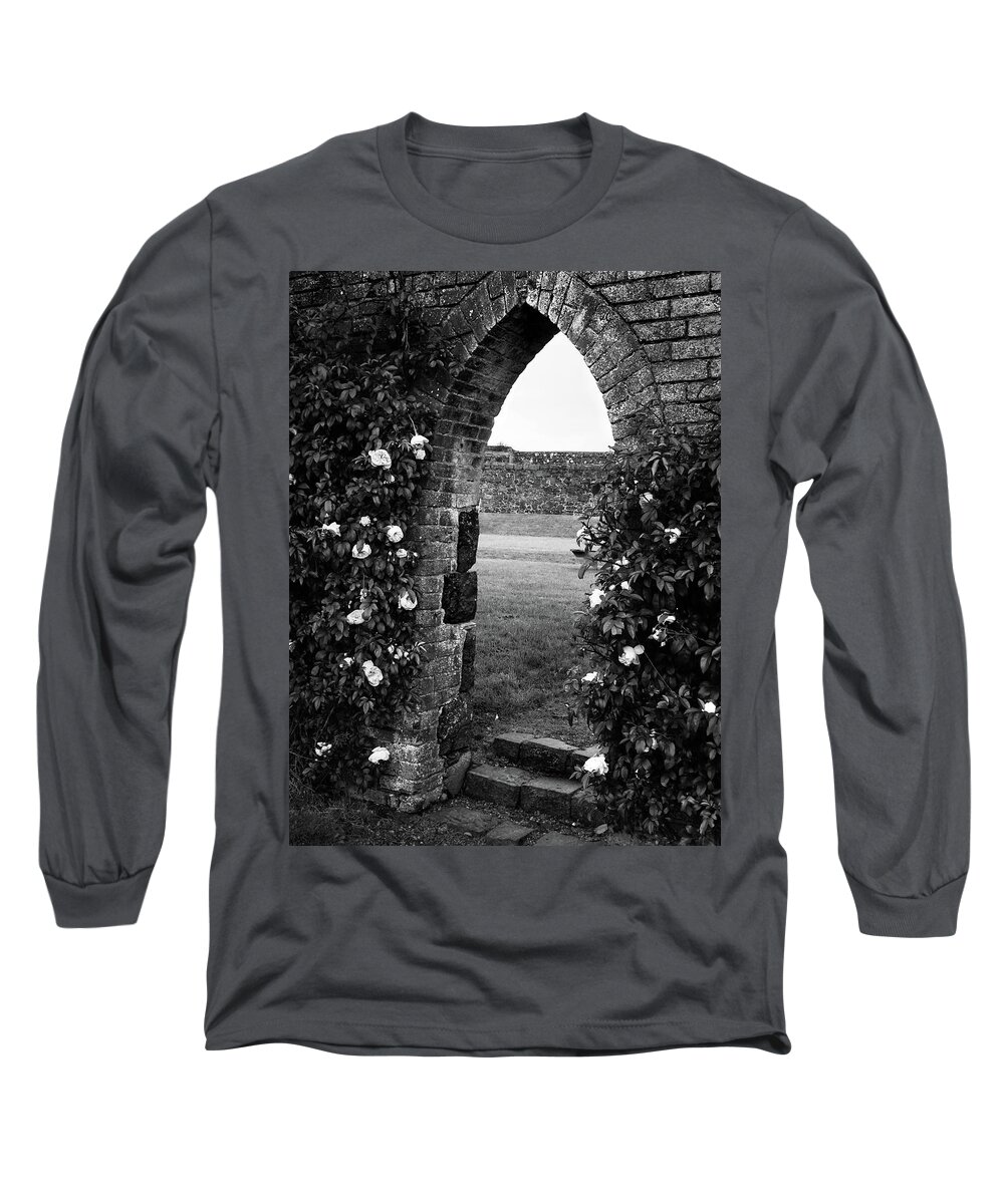 Secretgarden Long Sleeve T-Shirt featuring the photograph Secret Garden by Vicky Edgerly