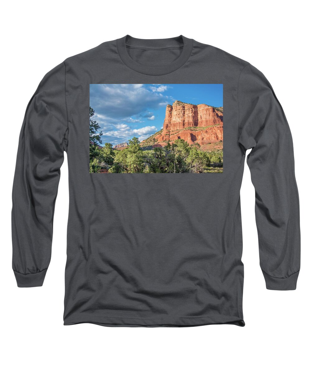 Rock Formations Long Sleeve T-Shirt featuring the photograph Sedona, Arizona by Segura Shaw Photography