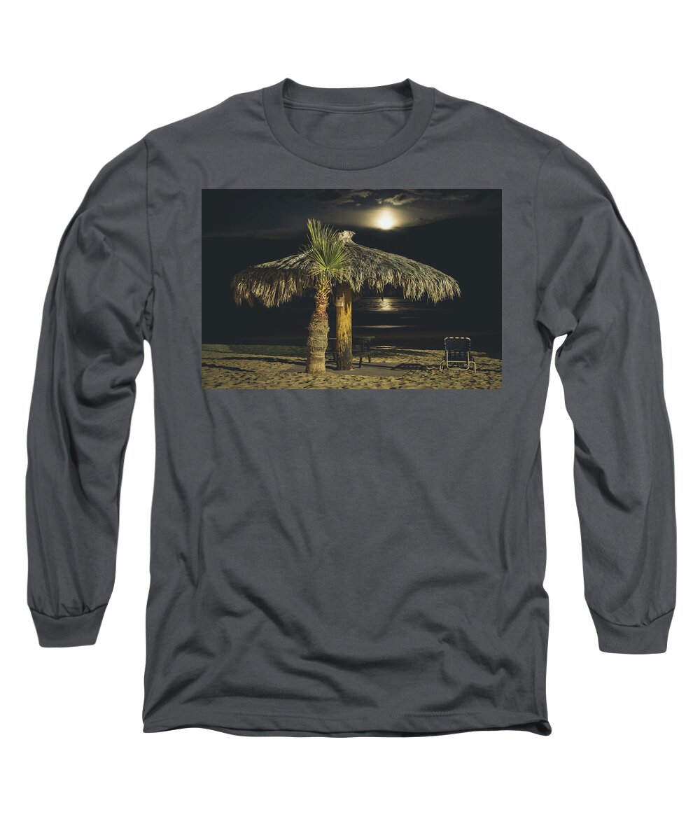 Vacation Long Sleeve T-Shirt featuring the photograph Sleep Walking by Margaret Pitcher