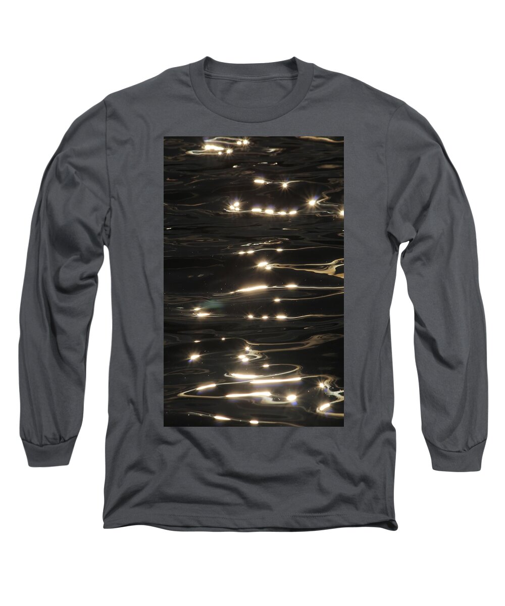 Jane Ford Long Sleeve T-Shirt featuring the photograph Sparkles on Water by Jane Ford