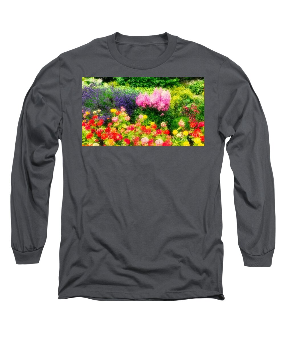 Garden Long Sleeve T-Shirt featuring the photograph Spring Flowers Bouquet by Sal Ahmed