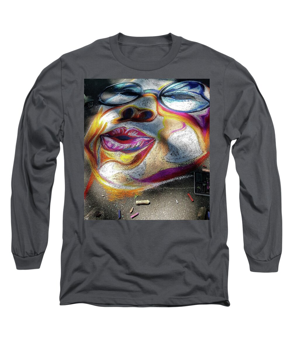 Art Long Sleeve T-Shirt featuring the photograph Street art by Bruce Carpenter