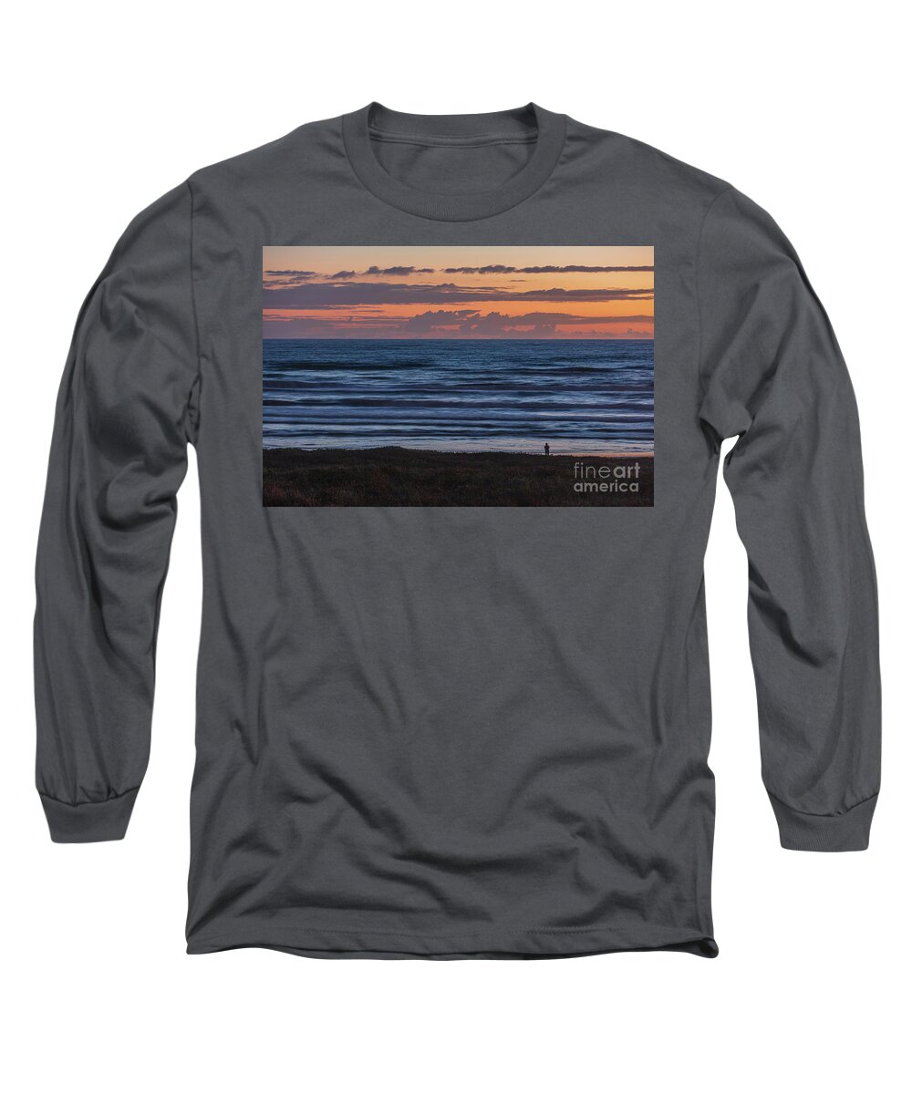 Landscape Long Sleeve T-Shirt featuring the photograph Surf Check by Seth Betterly