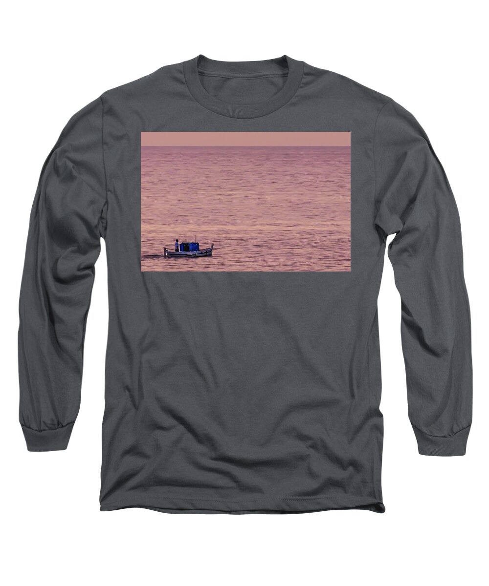 Italy Long Sleeve T-Shirt featuring the photograph Syracuse, Sicily by Alexander Farnsworth