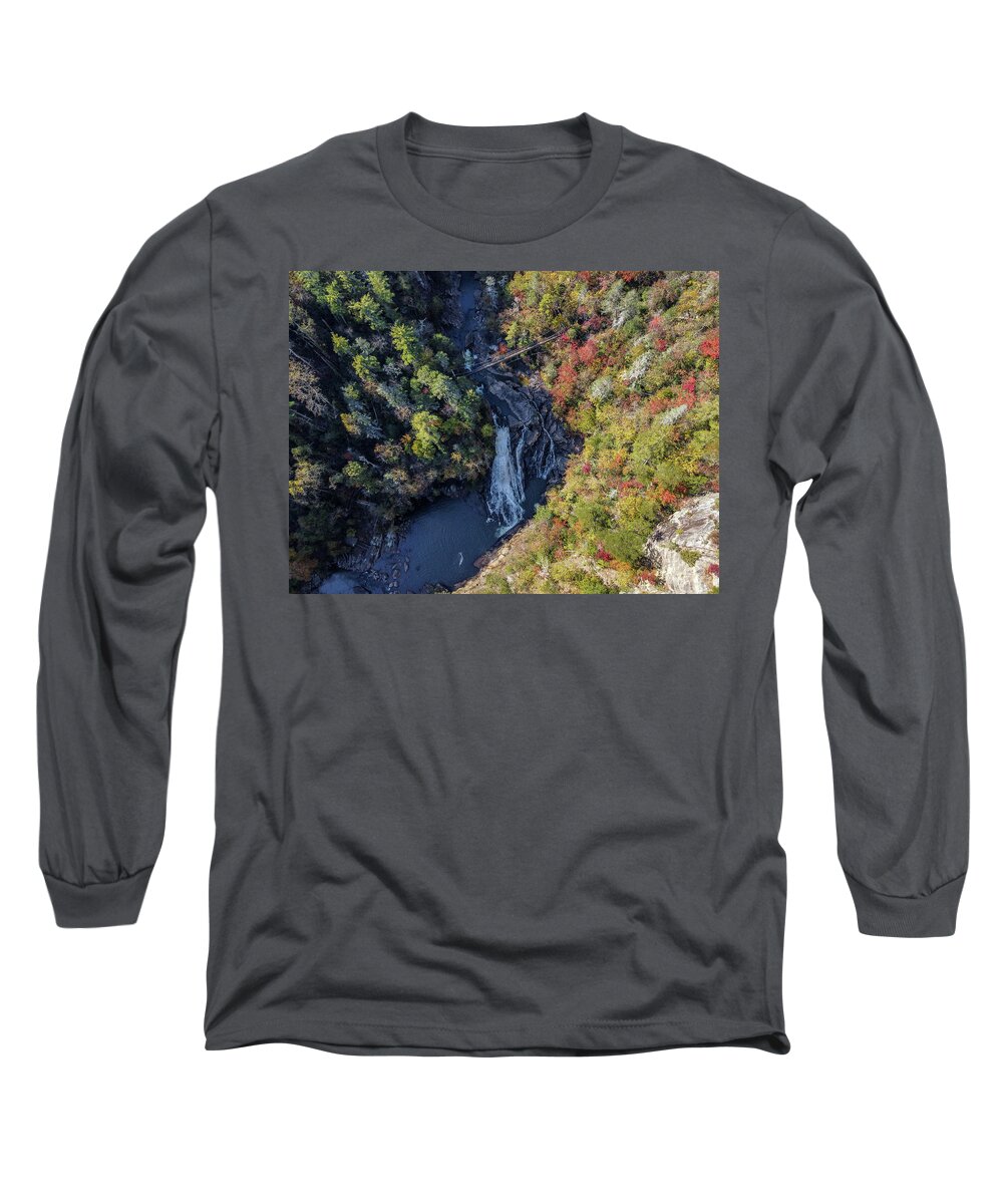  Long Sleeve T-Shirt featuring the photograph Tallulah Gorge by Isoneedphoto By Andrew Keller