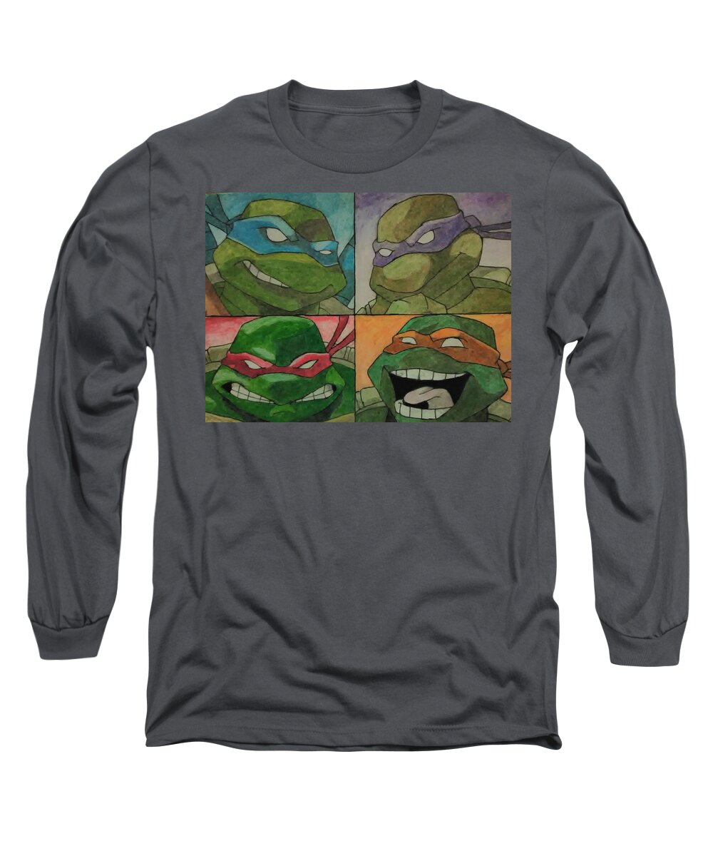 Teenage Mutant Ninja Turtles 2003 Long Sleeve T-Shirt by David
