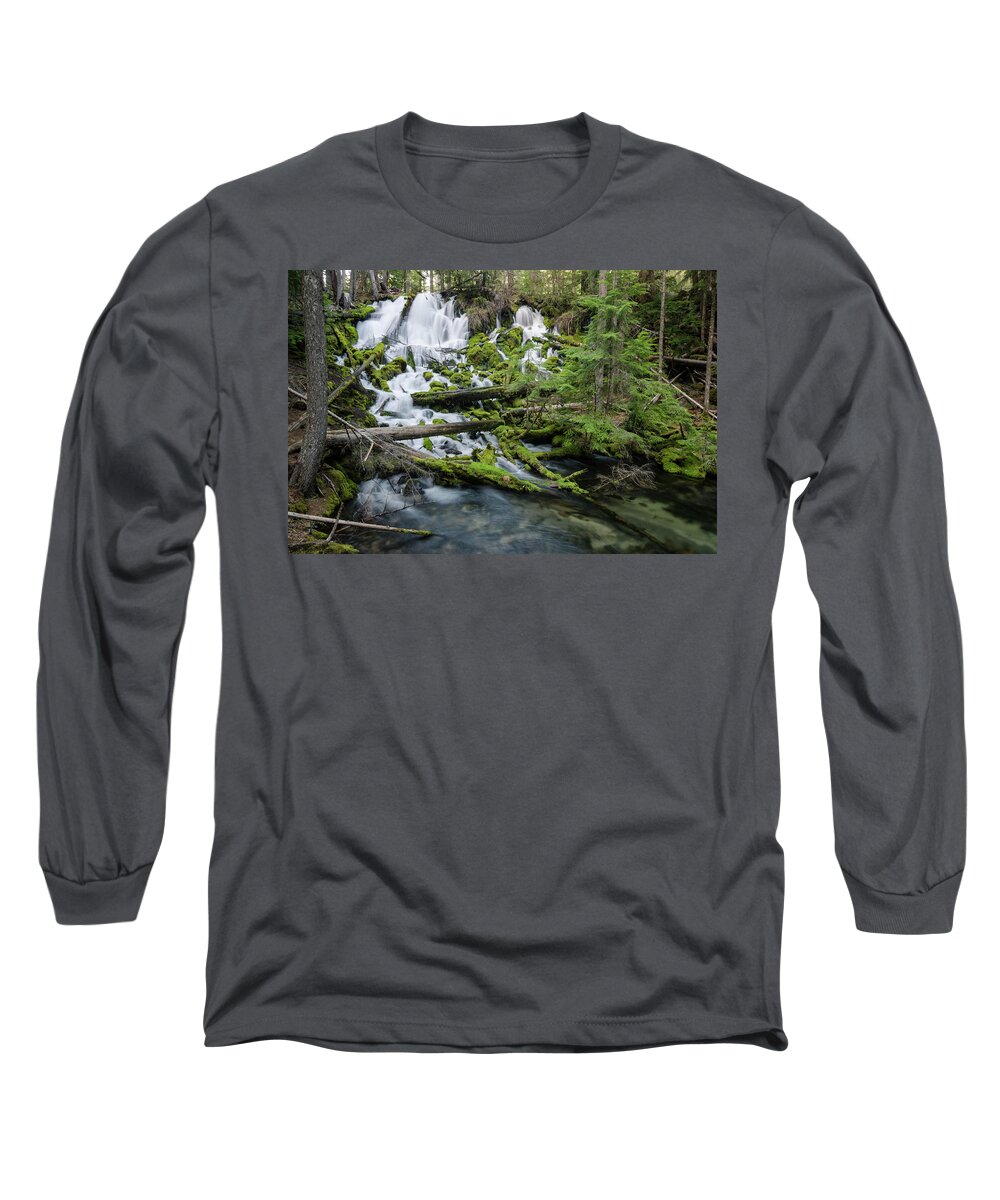 Oregon Long Sleeve T-Shirt featuring the photograph The Forests of Oregon by Margaret Pitcher