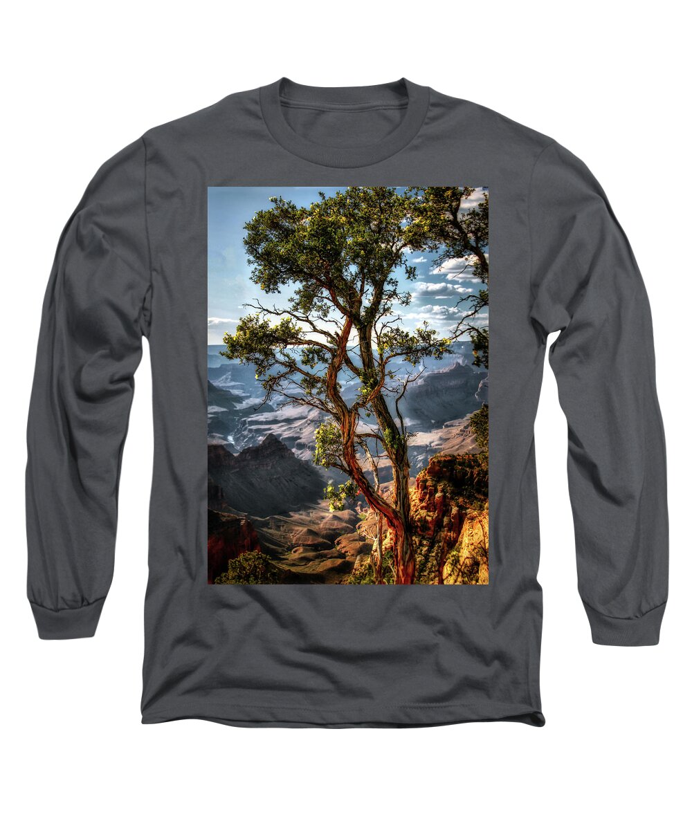 Grand Canyon Long Sleeve T-Shirt featuring the photograph The last of its kind by Micah Offman