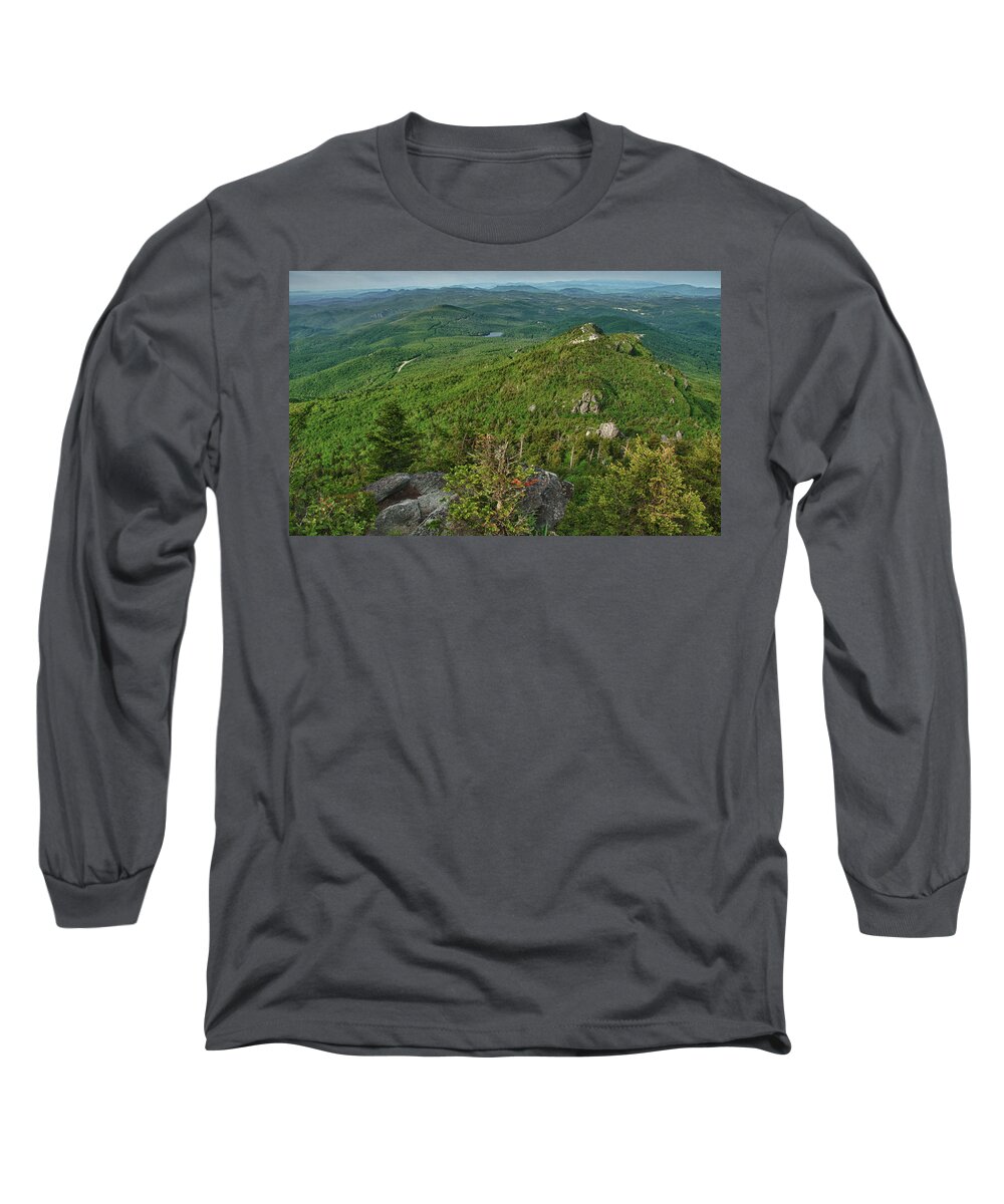 Blue Ridge Mountains Long Sleeve T-Shirt featuring the photograph The Peak by Melissa Southern