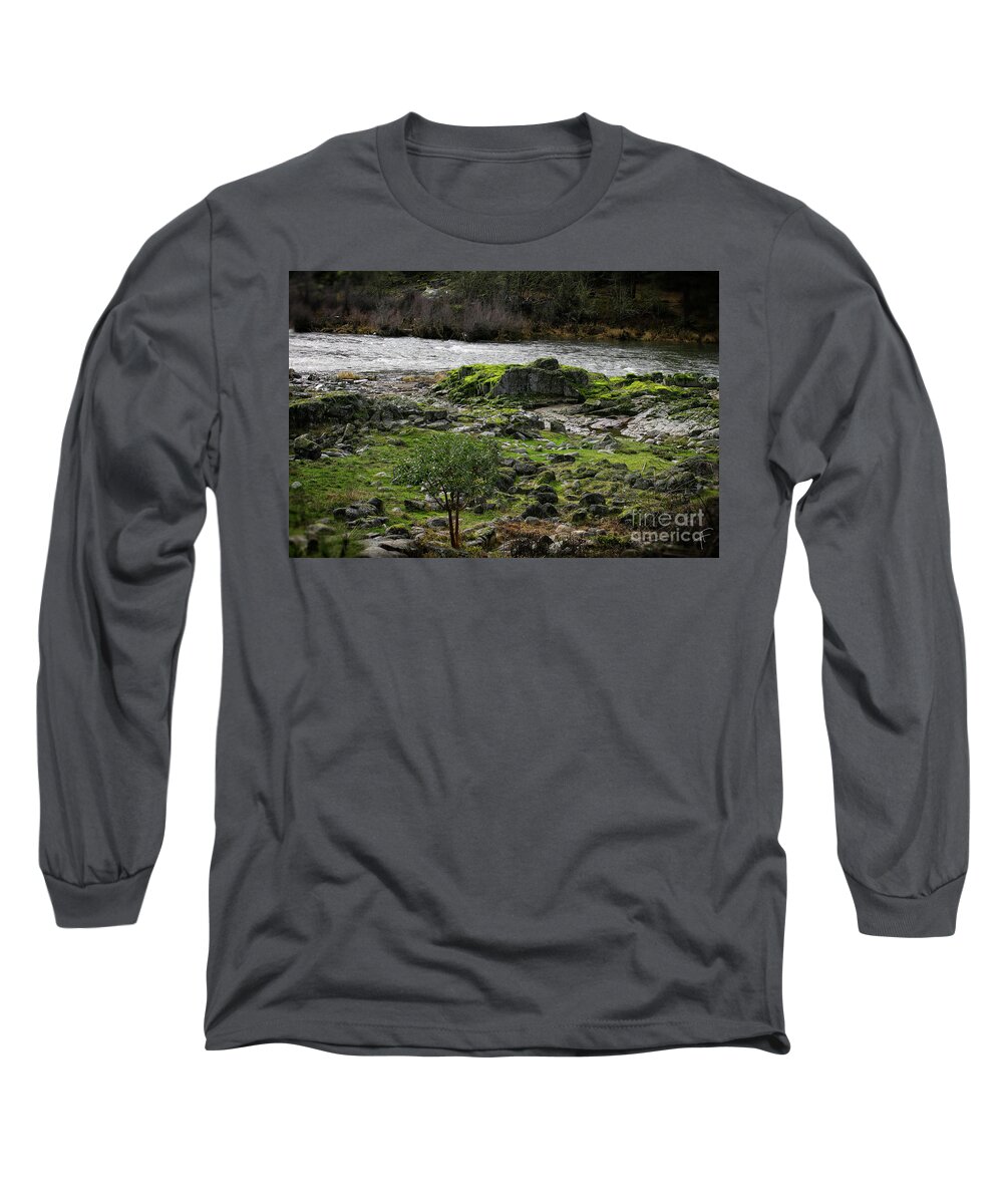 Rouge River Long Sleeve T-Shirt featuring the photograph The Rouge River I by Theresa Fairchild