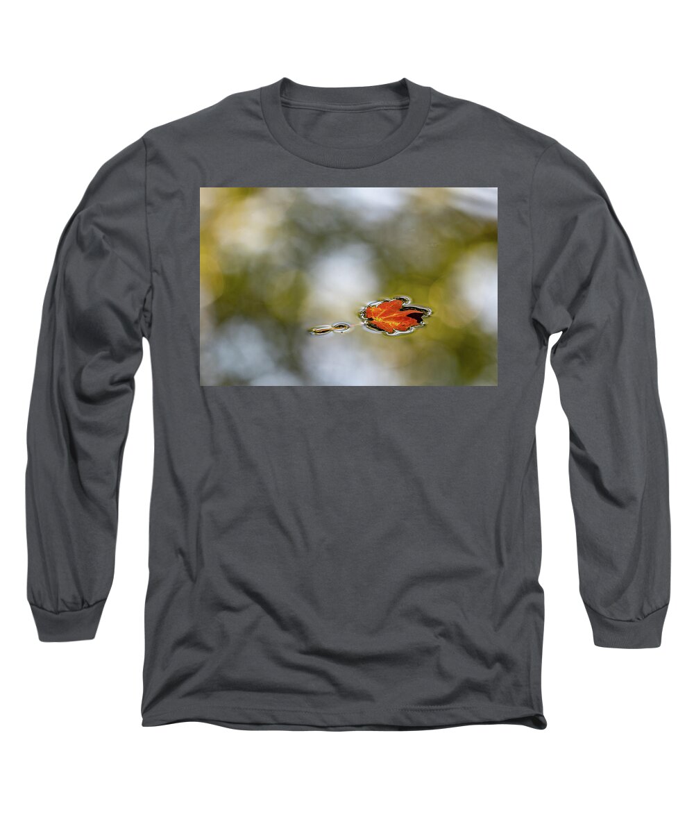 Autumn Long Sleeve T-Shirt featuring the photograph Twin Lakes Gold by Kevin Suttlehan