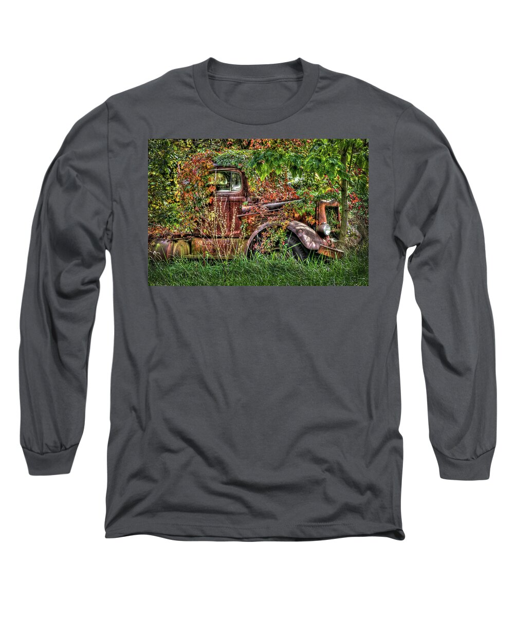Antique Long Sleeve T-Shirt featuring the photograph Under Growth by Anthony M Davis