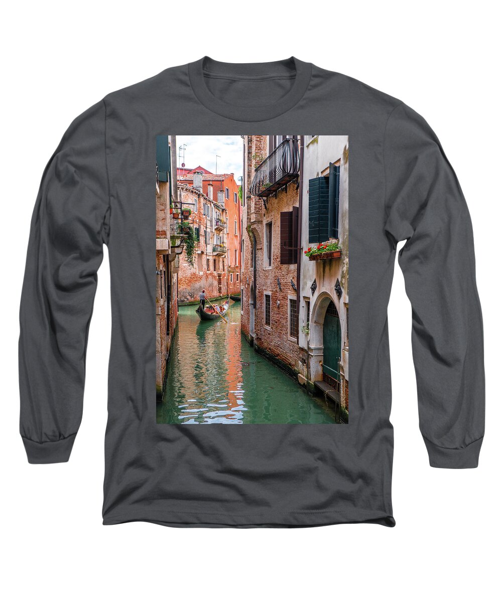 Italy Long Sleeve T-Shirt featuring the photograph Venice #1 by Alberto Zanoni