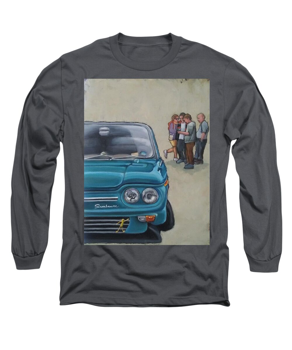 Car Long Sleeve T-Shirt featuring the painting You Are My Sunbeam by Jean Cormier