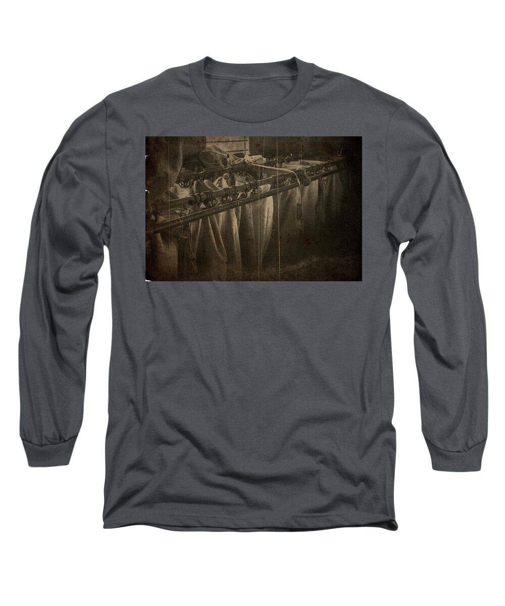 Locomotive Long Sleeve T-Shirt featuring the digital art You've Got Mail by Danette Steele