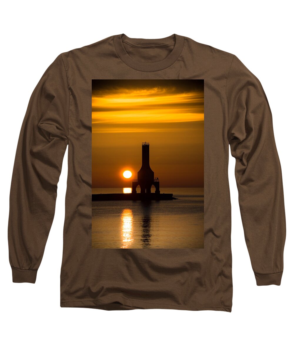 Sunrise Long Sleeve T-Shirt featuring the photograph A New Day by James Meyer