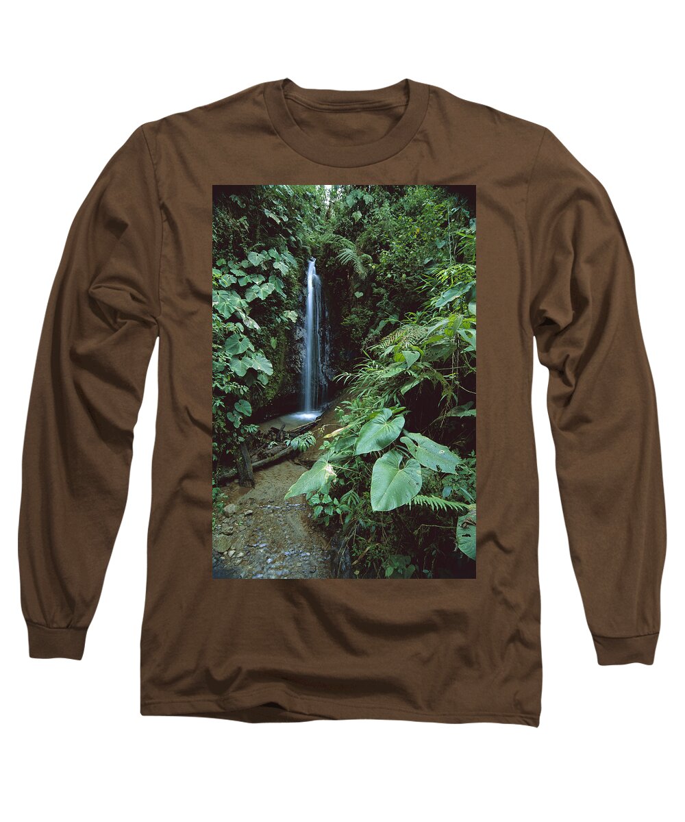 Feb0514 Long Sleeve T-Shirt featuring the photograph Andean Cloud Forest Choco-darien Ecuador by Tui De Roy