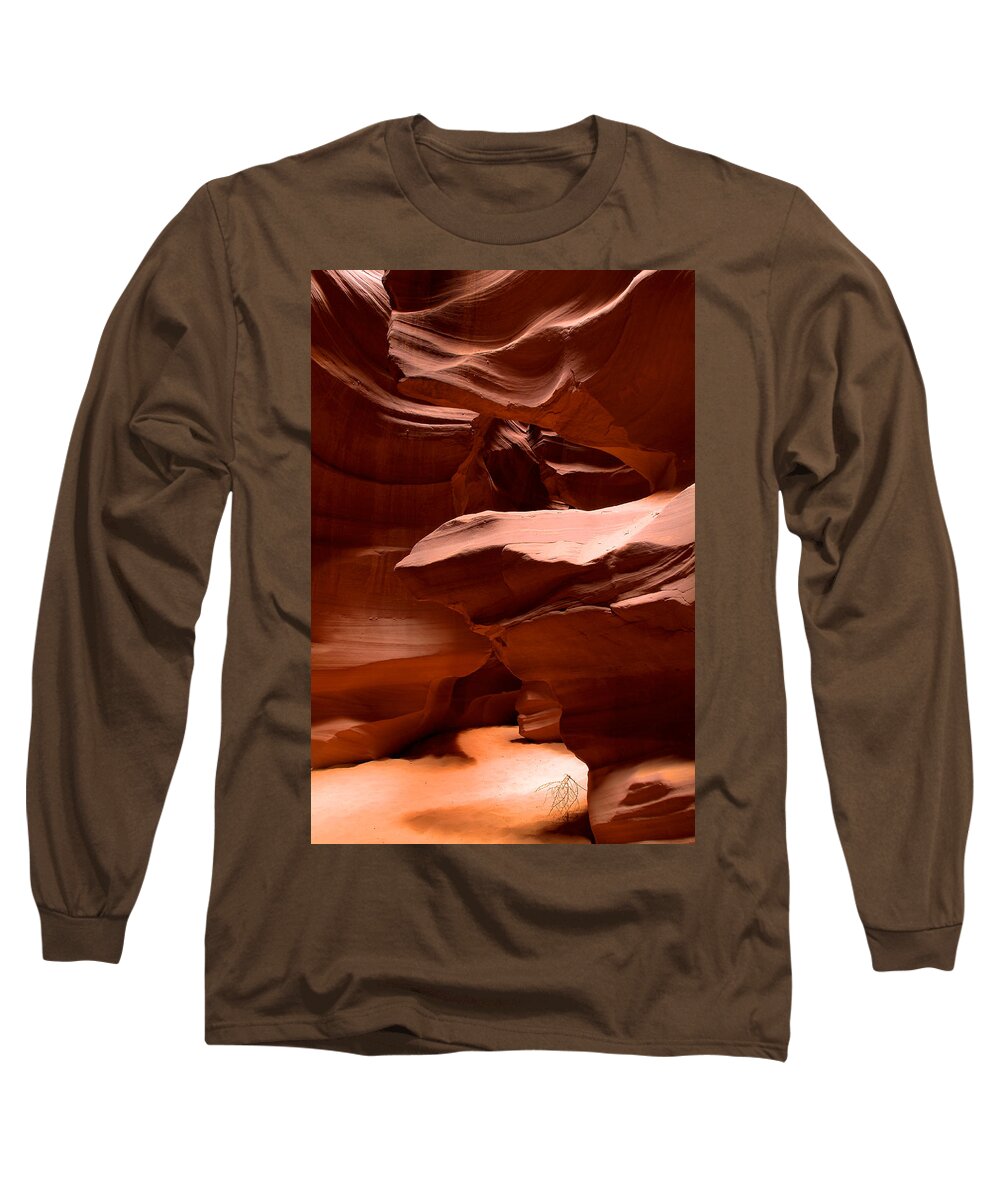 Antelope Canyon Long Sleeve T-Shirt featuring the photograph Antelope Canyon 2 by Richard J Cassato