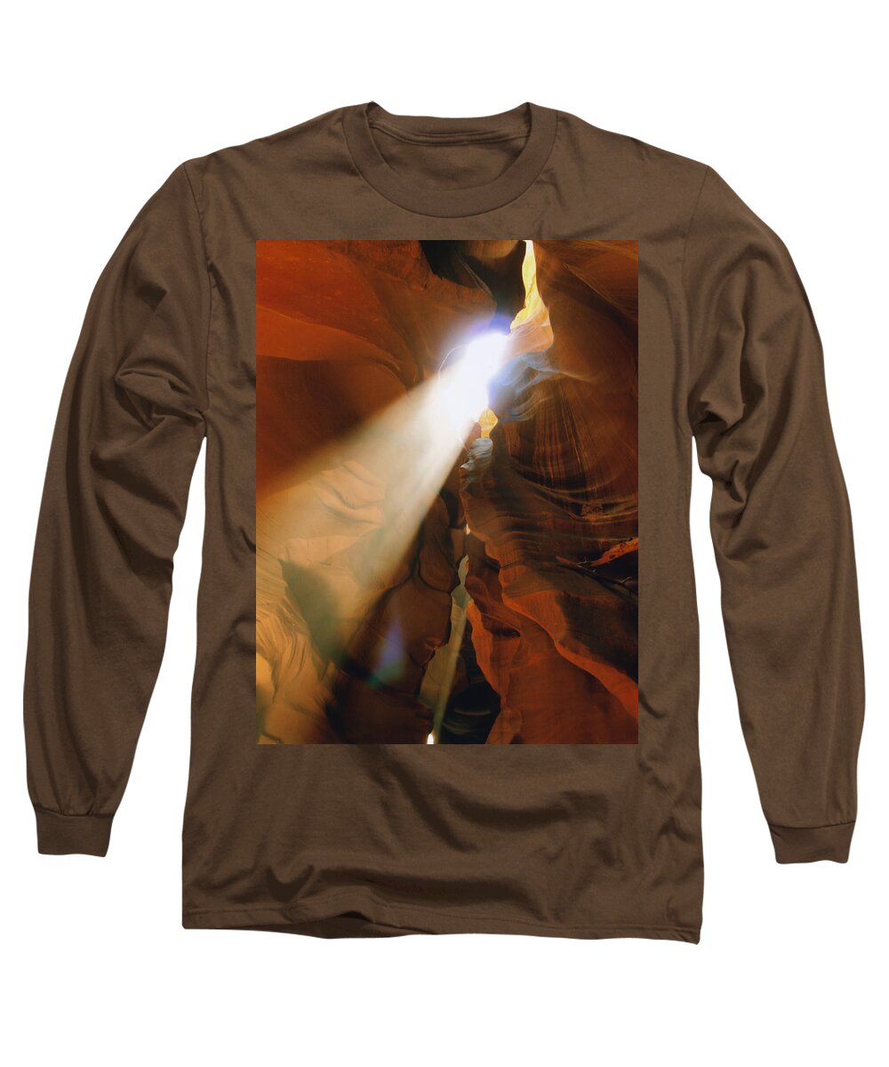 Antelope Canyon Long Sleeve T-Shirt featuring the photograph Antelope Canyon One by Joshua House