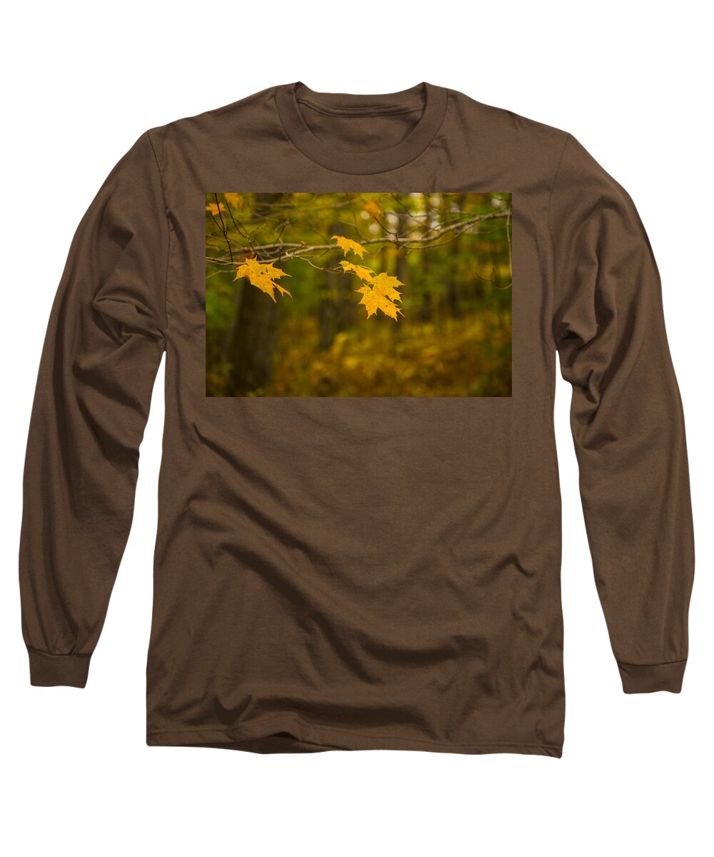 Autumns Fast Approach Long Sleeve T-Shirt featuring the photograph Autumns Fast Approach by Karol Livote