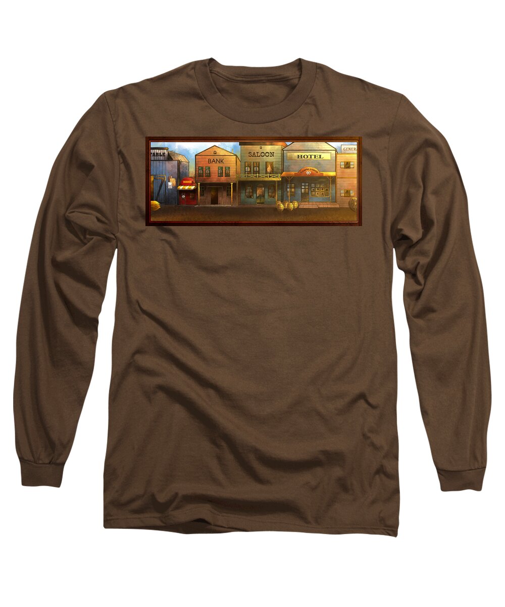 Fantasy Long Sleeve T-Shirt featuring the painting Coloma by Reynold Jay