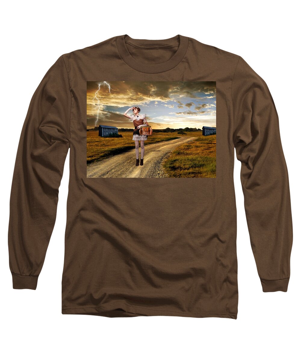 Dream Long Sleeve T-Shirt featuring the photograph Coming Home by Ester McGuire