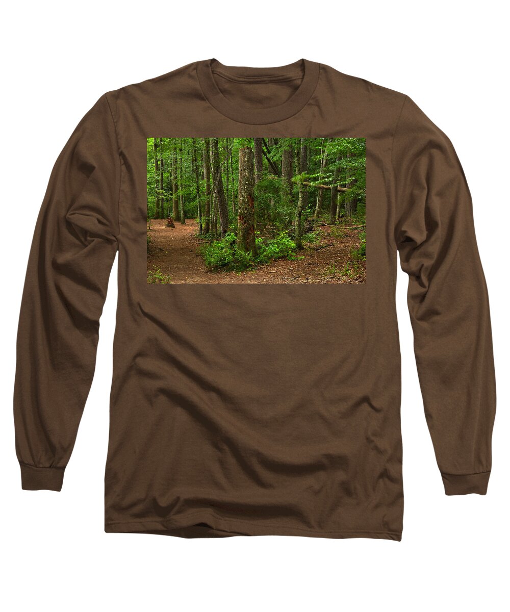 Landscapes Long Sleeve T-Shirt featuring the photograph Diverted Paths by Matthew Pace