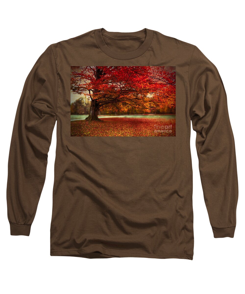 Autumn Long Sleeve T-Shirt featuring the photograph Finest Fall by Hannes Cmarits