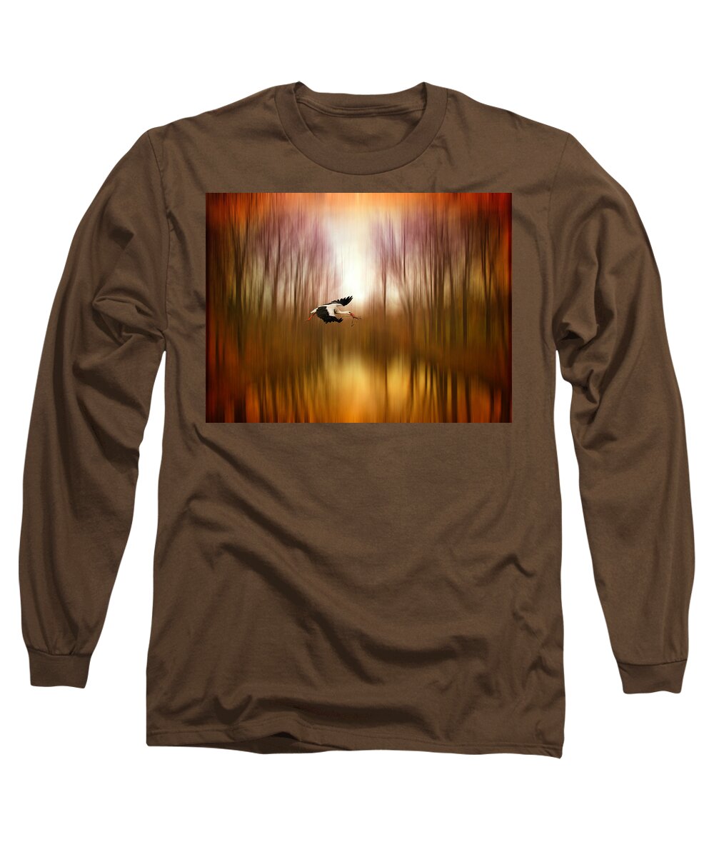 Fantasy Long Sleeve T-Shirt featuring the photograph Flight of Fancy by Jessica Jenney