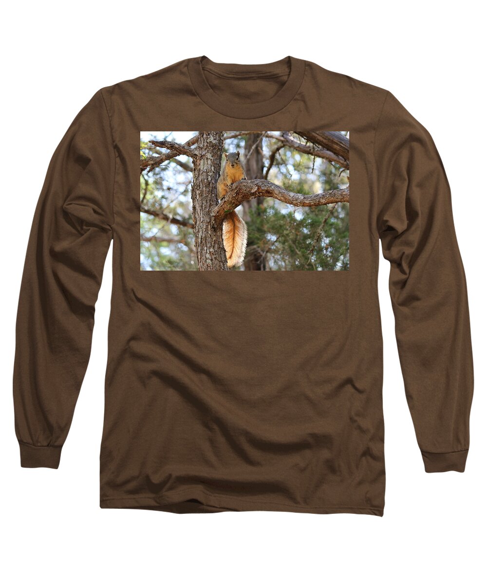  Long Sleeve T-Shirt featuring the photograph Hangin' out by Christy Pooschke