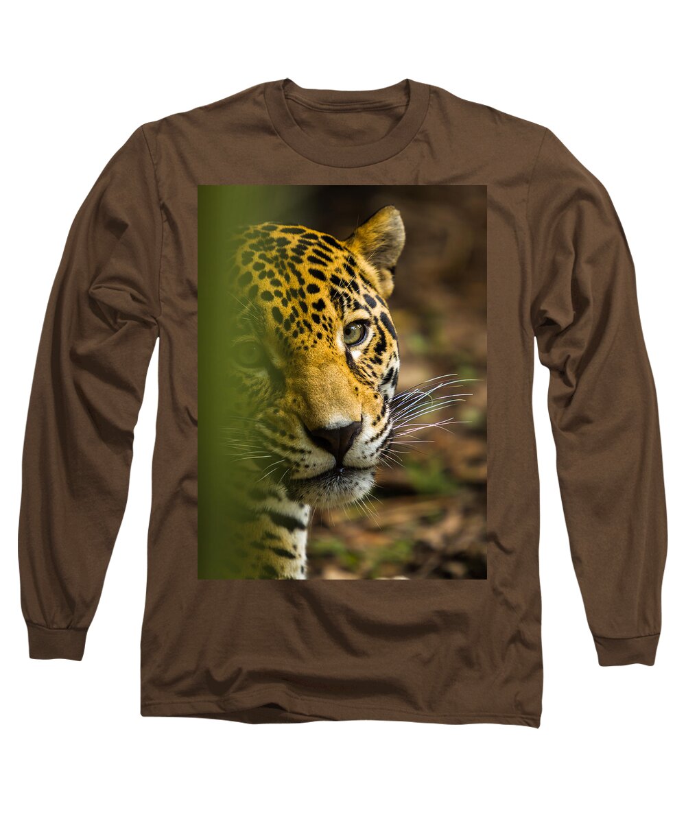 Jaguar Long Sleeve T-Shirt featuring the photograph Jaguar by Raul Rodriguez