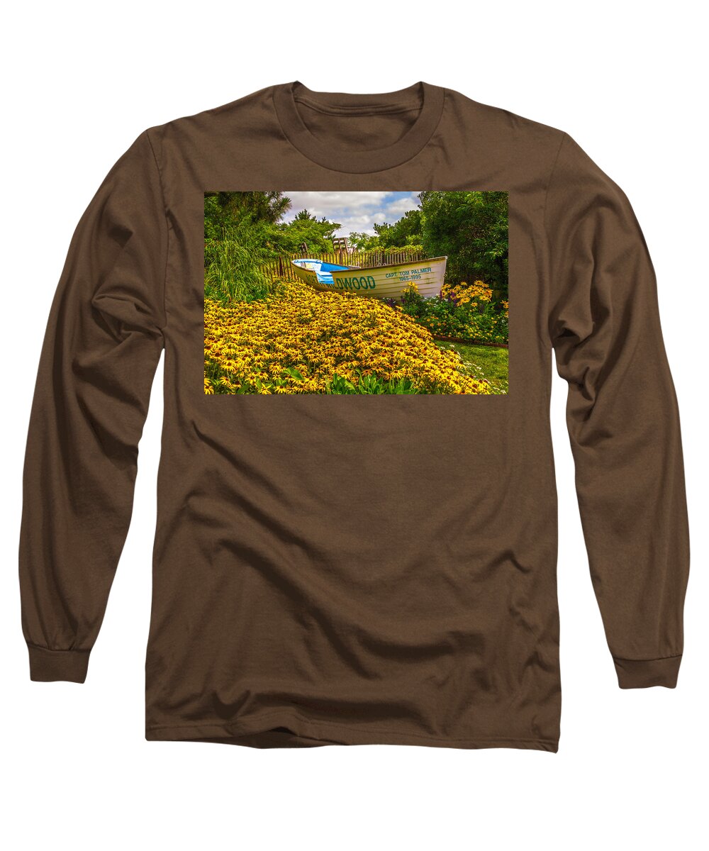 Lifeboat Long Sleeve T-Shirt featuring the photograph Lifeboat by Richard Goldman