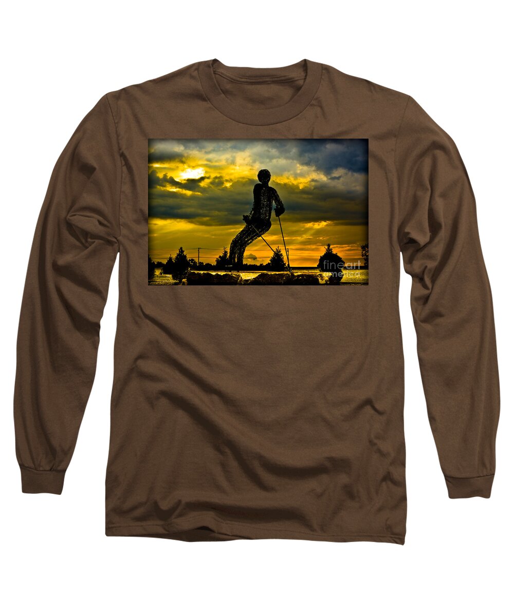 Ski Long Sleeve T-Shirt featuring the photograph Montage Mountain by Gary Keesler