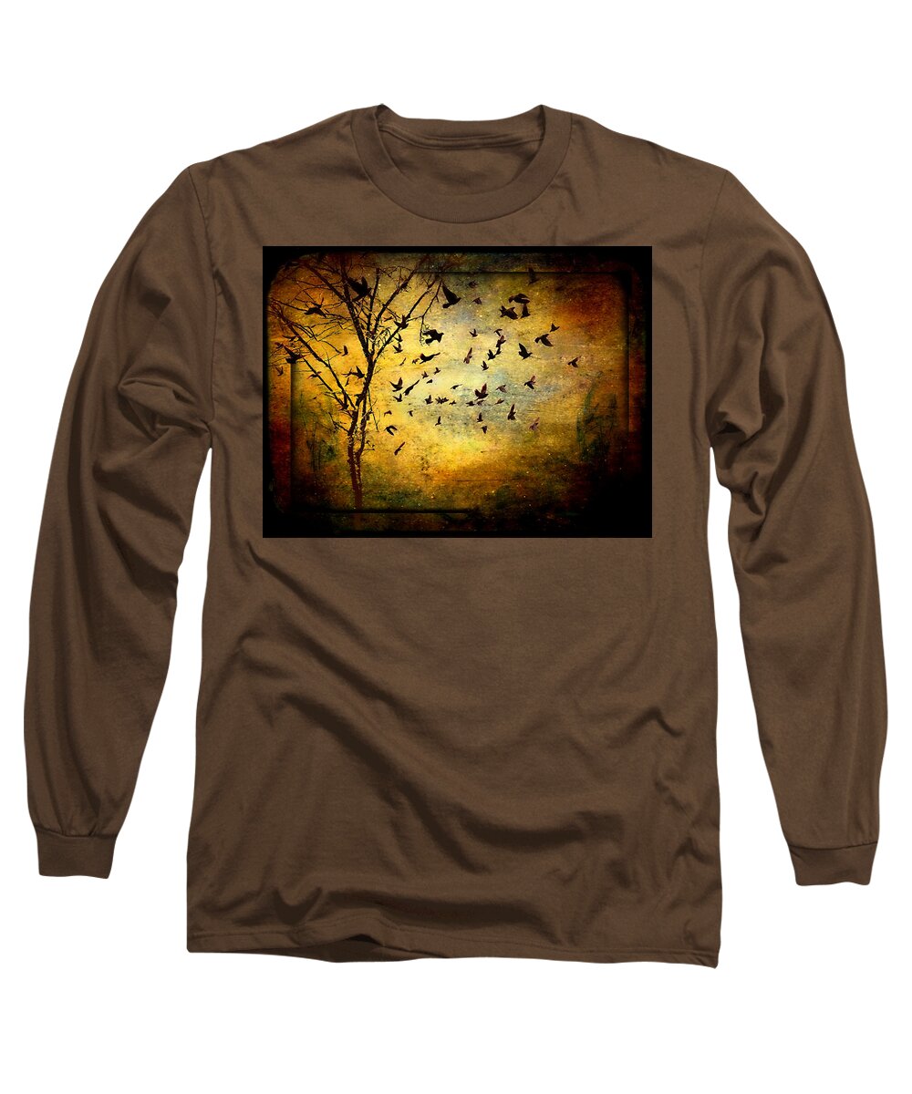 Musicisti Dell'aria Long Sleeve T-Shirt featuring the photograph Musicisti Dell'aria by Micki Findlay