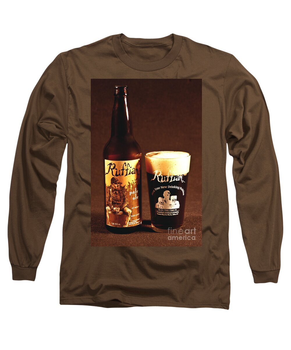 Beer Long Sleeve T-Shirt featuring the photograph Ruffian Ale by Anthony Sacco