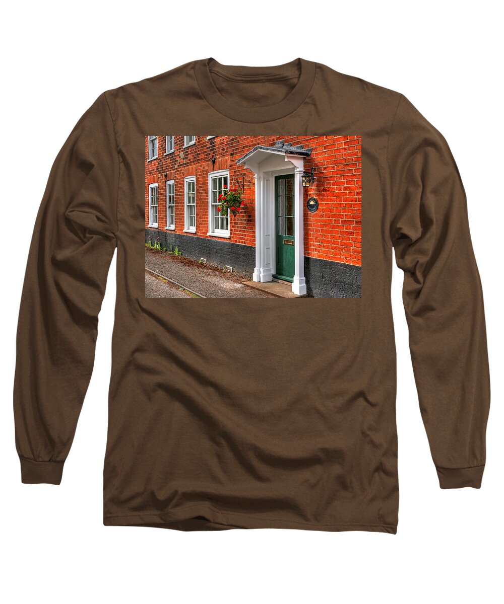 Sun Cottage Long Sleeve T-Shirt featuring the photograph Sun Cottage by Gill Billington