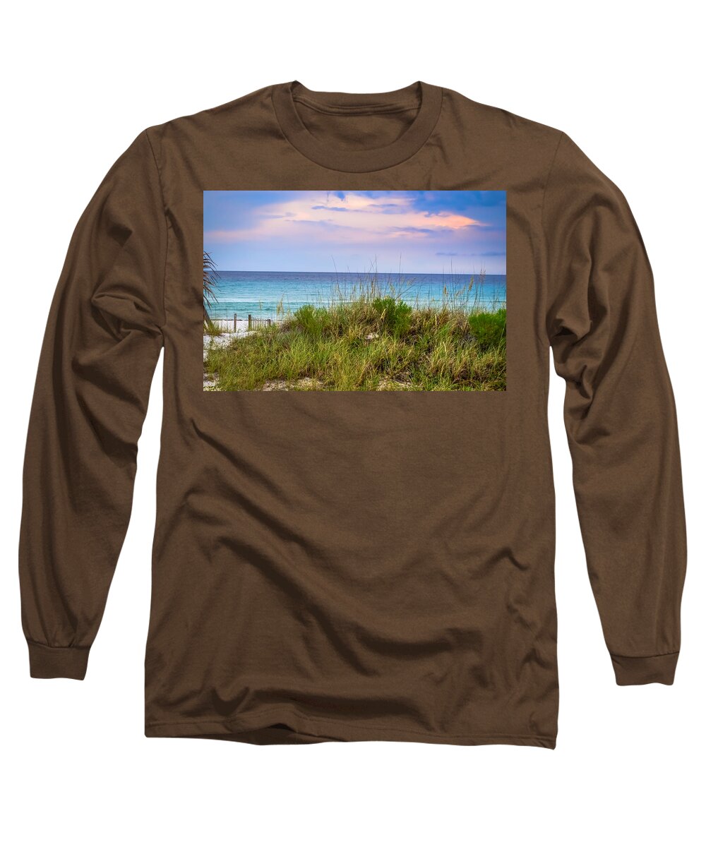 Beach Long Sleeve T-Shirt featuring the photograph the Beach is Calling Me by David Morefield