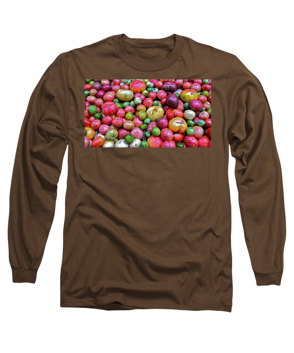 Fruit Long Sleeve T-Shirt featuring the photograph Tomatoes by Bill Owen