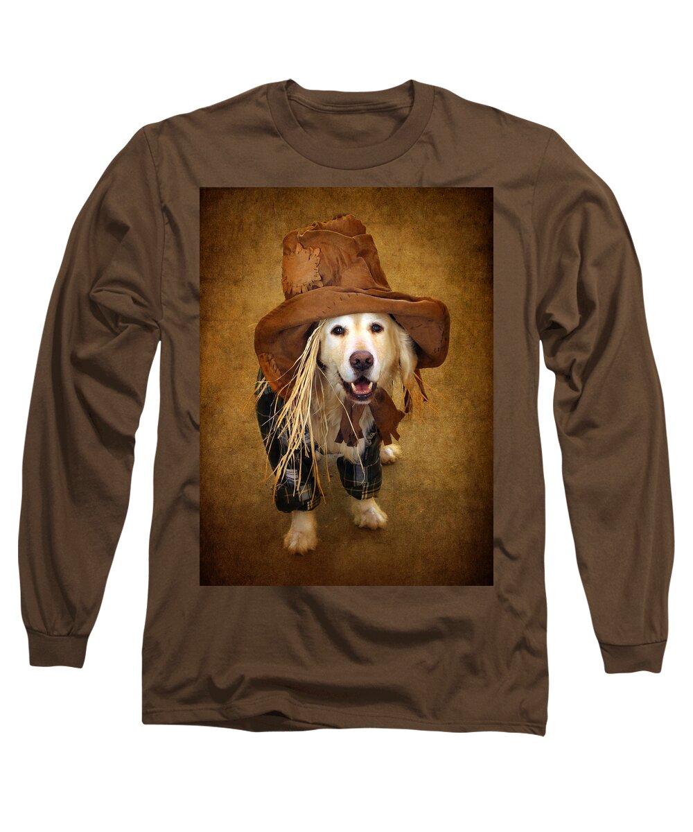 Animal Long Sleeve T-Shirt featuring the photograph Trick or Treat by Jessica Jenney