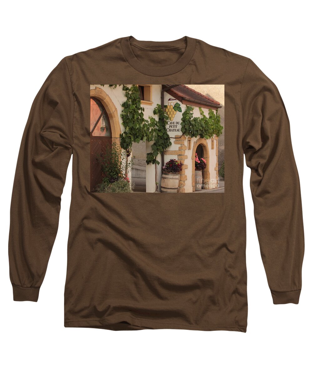 Switzerland Long Sleeve T-Shirt featuring the photograph Vine cellar by Amanda Mohler