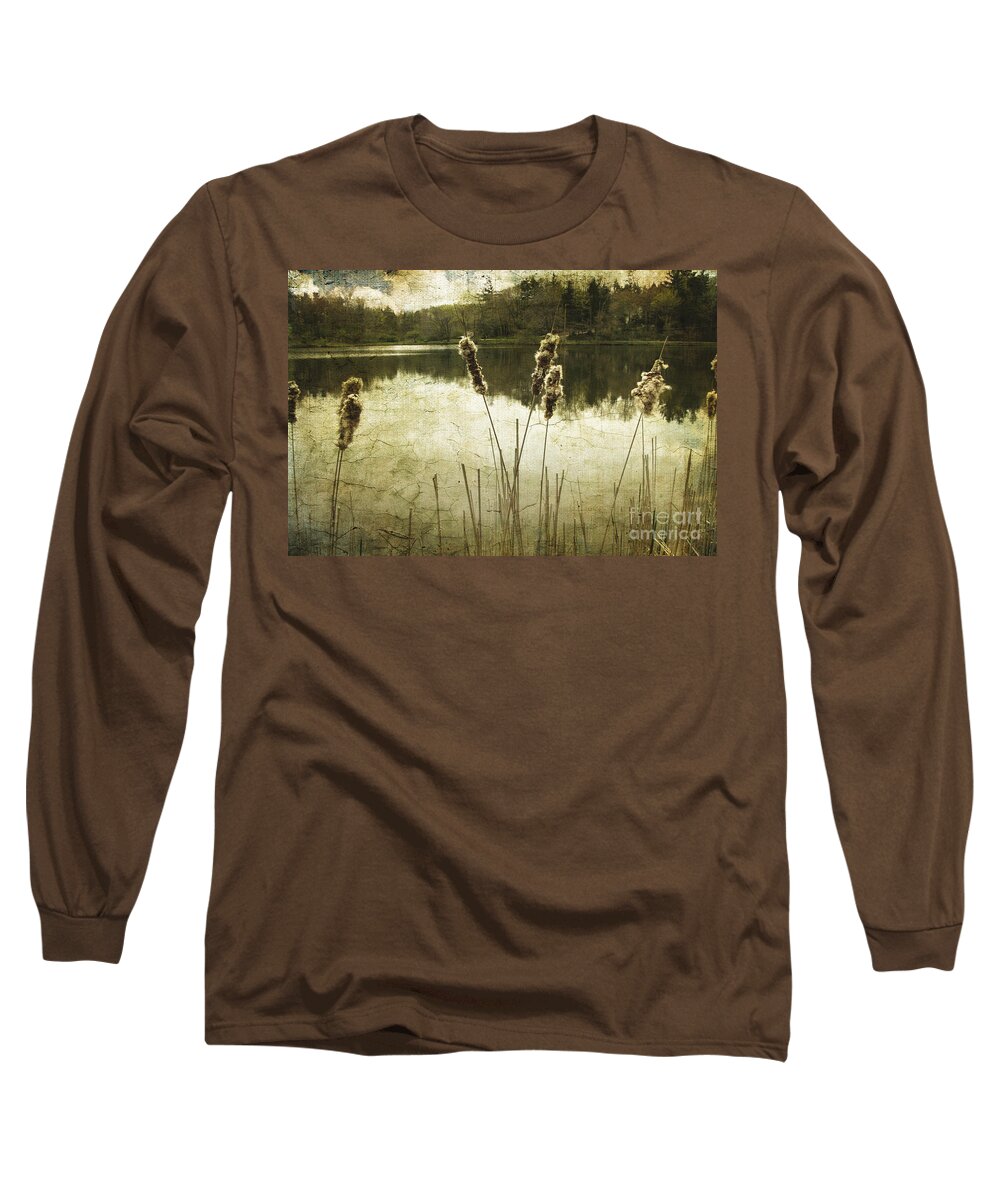 Ohio Long Sleeve T-Shirt featuring the photograph Where Time Stands Still by Ellen Cotton