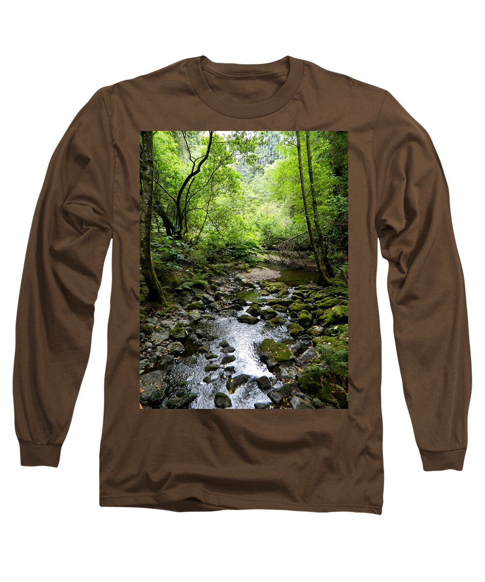 Landscape Long Sleeve T-Shirt featuring the photograph Spring Creek III #1 by Kathleen Grace