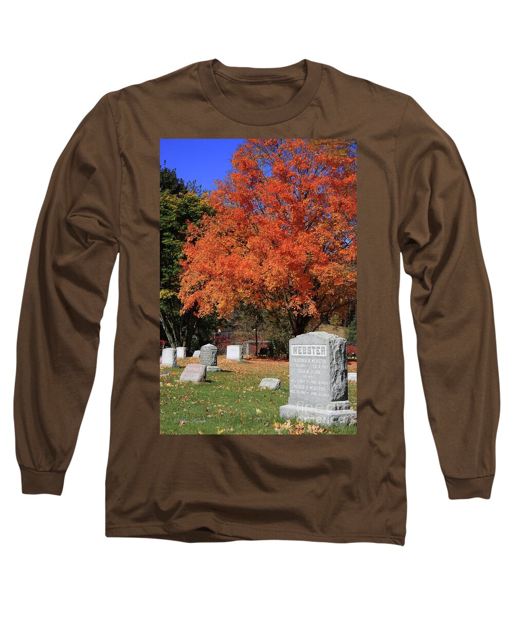 Autumn Long Sleeve T-Shirt featuring the photograph Autumn Memories by Sue Karski