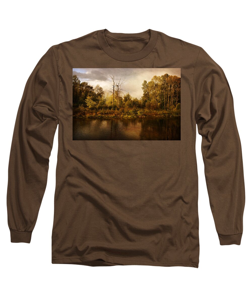 Eagle's Rest Long Sleeve T-Shirt featuring the photograph Eagle's Rest by Wes and Dotty Weber