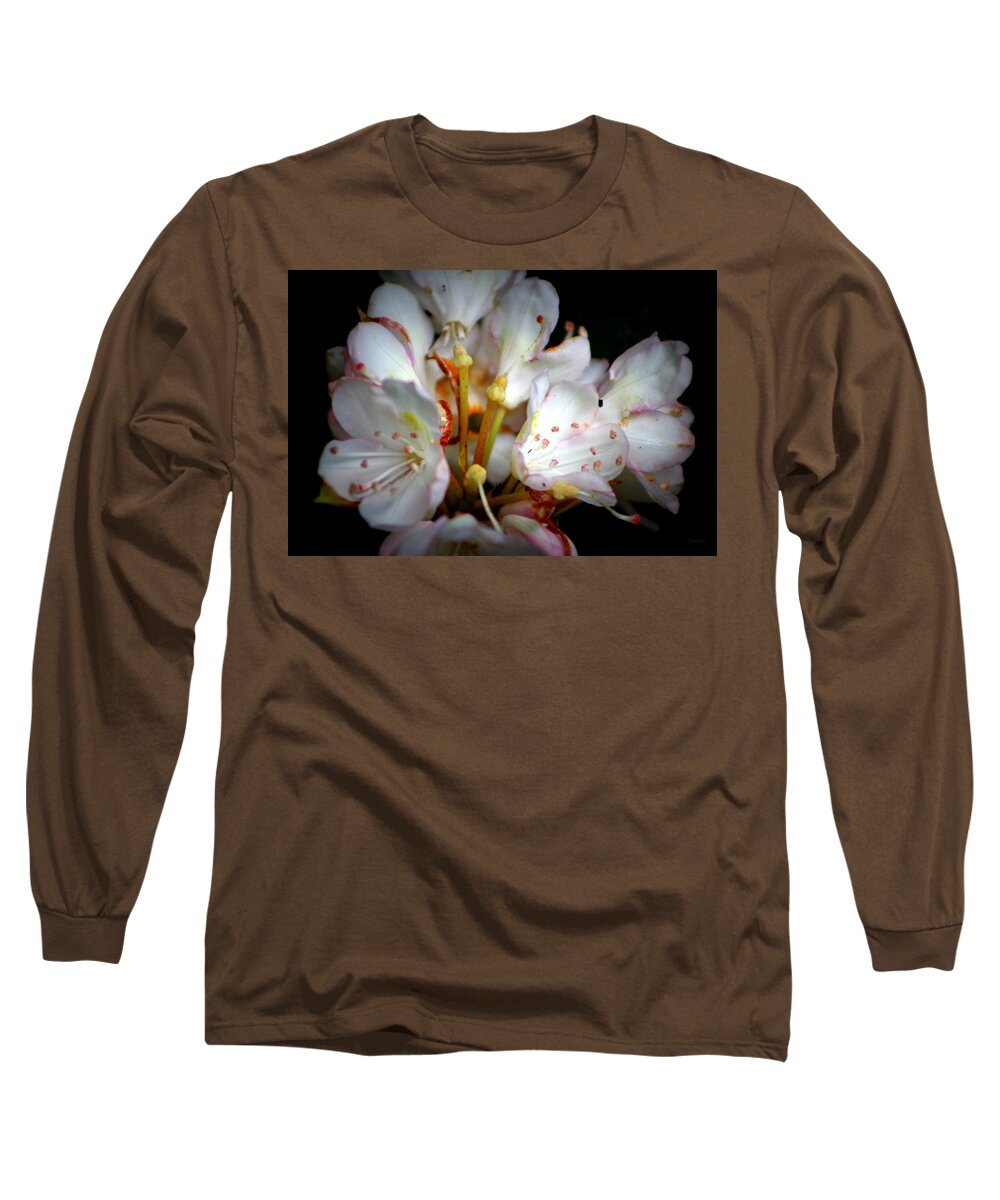 Rhododendron Long Sleeve T-Shirt featuring the photograph Rhododendron Explosion by Deborah Crew-Johnson