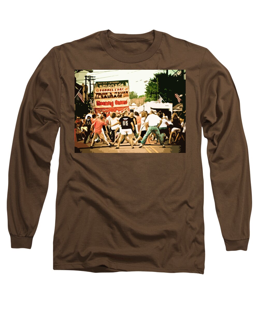 Street Long Sleeve T-Shirt featuring the photograph Street Dance by Jessica Brawley