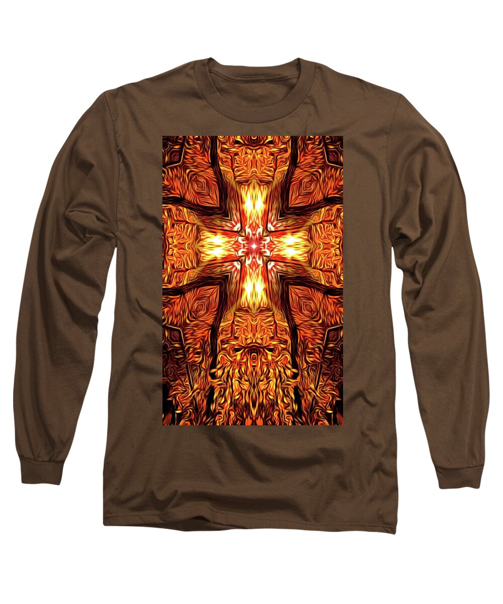 Cross Long Sleeve T-Shirt featuring the photograph 017 by Phil Koch