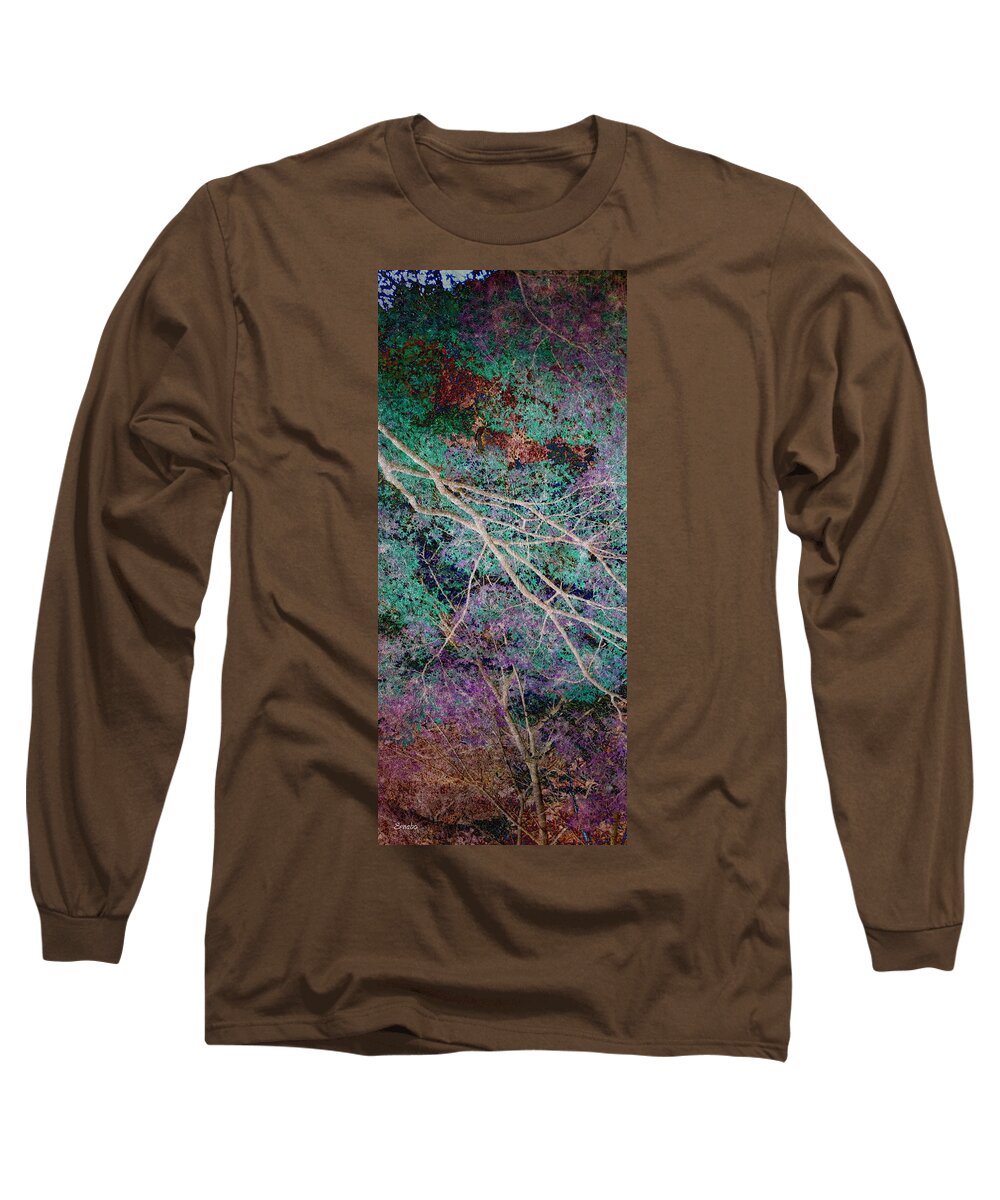 Forest Long Sleeve T-Shirt featuring the photograph A Forest of Magic #1 by Eena Bo