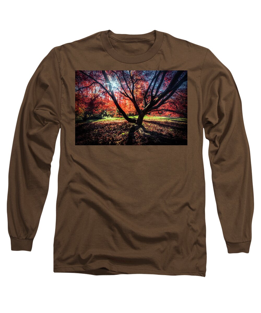 Washington D.c. Long Sleeve T-Shirt featuring the photograph Autumn In The Nations Capital #1 by Robert Fawcett